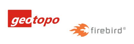Logos geotopo AG und Firebird